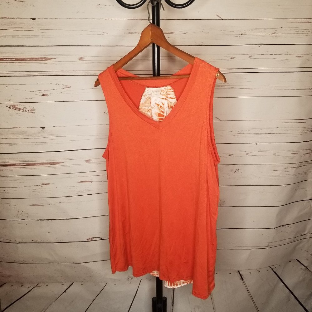 Kaileigh Alana Mixed Material Knit Top